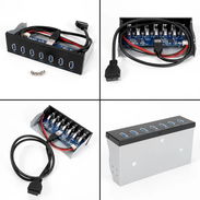 Panel frontal USB 3.0 de 7 puertos para PC - Img 58044024
