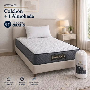 Colch贸n King + Almohada - EDSM A - Img 121657387