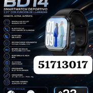 Smartwatch Deportivo con Llamadas BOROFONE BD14 - Img 57126875