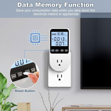 Medidor de potencia, monitor de uso de electricidad, consumo de energía para el hogar - Img 115137772