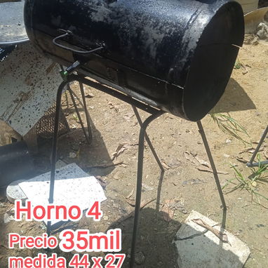 Hornos y cocinas parrillas criollas de carbón - 4/6