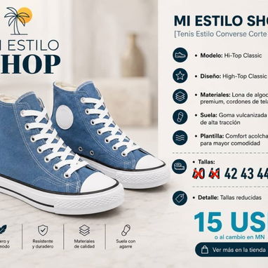 Converse Corte Alto ‼️ - 5/6