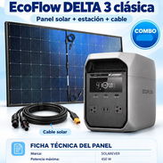 Combo Solar [Delta 3 Classic + Panel Solar + Cable de 10M] - Img 57098364