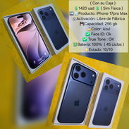 IPhone 17pro max con su sim física original para venta o cambio solo por iPhone o Samsung gama S hasta el 23 y vuelto - Img 57957895
