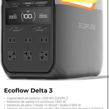 Se venden Ecoflow, panel solar, inversores y otros, somos de la Habana. Contactar al WhatsApp 51170866. - 9/10