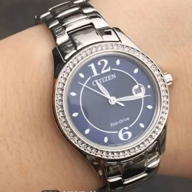 RELOJ CITIZEN ECODRIVE SILHOUTTE CRYSTAL (FE1140-86L) DE MUJER ,30MM EN ACERO INOXIDABLE CON BISEL DE DIAMANTES 58049738 - Img 122666044