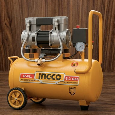 Compresor 50L 2.5hp y 24L 1.5hp marca INGCO NUEVO - Img 120011876