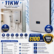 CALENTADOR DE AGUA ELÉCTRICO INSTANTÁNEO 11KW, ENTREGA DE FACTURA PARA SU GARANTÍA DE 6 MESES. VARIEDAD DE CALENTADORES - Img 57145143