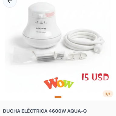 Ducha y calentador eléctrico - Img 120256364