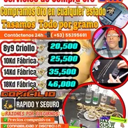Compro oro , Prendas y Joyas en cualquier estado - Img 54612215