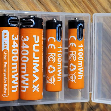 Batería, pilas recargables, tipo AA,AAA. Con entrada Tipo C - 2/2