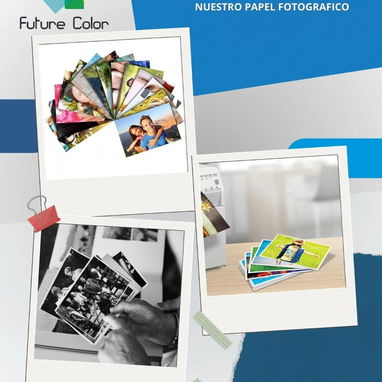 Papel de Foto Future Colors 160 hojas premium 225g Carta - Img 103255482