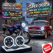 PANTALLAS LED TIPO LUPAS DE 7 PULGADAS CON OJOS DE ANGEL DE 9 A 30 VOLT🛒📱🛒📱📱 - Img 54263518