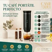 🛍️ Cafetera portátil de expreso (80 ml de agua, coffecup 150ml, batería 7500mah, 72w ) - Img 58216097