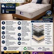 🛌 COLCHÓN 🛌 PERSONAL KONFORT ANTILLAS. MENSAJERIA CON FACTURA Y GARANTIA. 📲 54833699 - Img 55709316