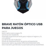 BRAVE RATÓN ÓPTICO USB PARA JUEGOS - Img 55676304