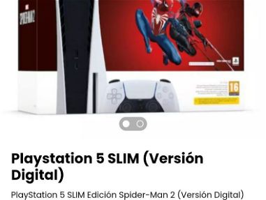 PS5 NEW* PS5 en caja/ PlayStation 5/ PS5 PlayStation 5 SLIM Spider Man 2 - Img main-image