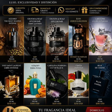 Perfumería de Diseñador Originales Alta Gama - Img 120524487
