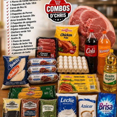 combos de comida #1, #2 y #3 con transporte. - Img 127056542