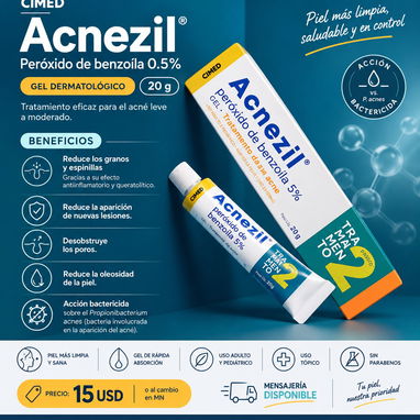 ⭐ Acnezil (Peróxido de Benzoilo al 5%) - 2/2