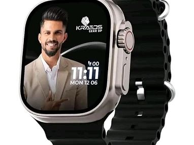 ✨⌚SMART WATCH  Reloj inteligente⌚ 🧠 T 10 ultra ✨ alta gama👌 última generación súper calidad  colores 🌈 color crema 🌑 - Img 66972920