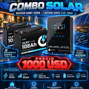 INVERSOR SUMRY 4000W + 2 BATERÍA OUPES 12.8V 108Ah - Img 57844115