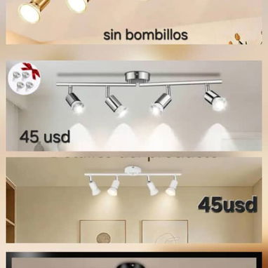 Lámparas decorativas  NO INCLUYE BOMBILLAS - 5/8