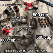 Accesorios y piezas de uso para bicicleta antigua - Img 56980768