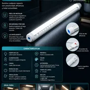 LÁMPARA LED TUBULAR USB RECARGABLE – PORTÁTIL Nuevas en caja - Img main-image-56475048
