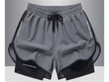Shorts con licra debajo para hombres - Img main-image