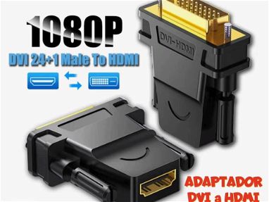Adaptador VGA a RCA USB 3.0 a HDMI -- USB 3.0 a VGA -- VGA a HDMI -- HDMI a VGA + Cable de Audio Incluido - - Img 51949809