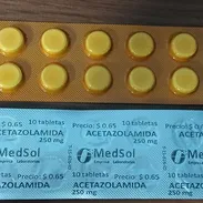 Acetazolamida 250mg 10tab FV:11/28 500$ - Img 54650102