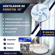 Ventilador de Pedestal EKO – Modelo EKO-16S (16") - Img 54875353