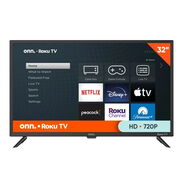 Super Ganga Televisor  Smart Tv Onn Roku de 32 pulgadas HD,nuevo en su caja sellado - Img 45510314