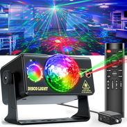 Luz de Discoteca LED RGB OIEZISRO con Control Remoto y Sensor de Música para Fiestas - Img 55860983