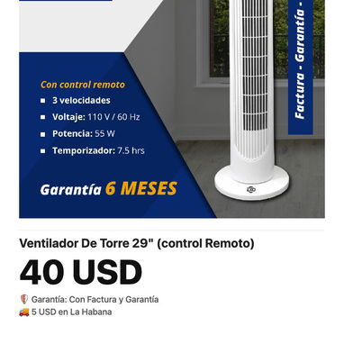 🌀 ¡Dile adiós al calor! 🥵 Las mejores ofertas en ventiladores llegaron para refrescar tu hogar ❄️✨ - Img 118083924