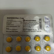 Risperidona 2mg blister 10 tabletas - Img 54640158