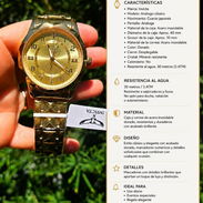 Reloj Invicta Dorado ✨ Características: • Marca: Invicta • Movimiento de cuarzo de alta precisión venta habana - Img 56838340