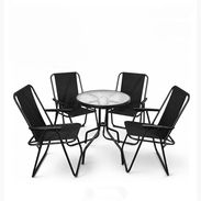 Mesa más sillas 4 plazas para terraza - Img 58089575