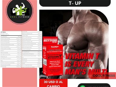 *MuscleMeds Vitamin T* potenciador de testo + multivit y minerales - Img main-image