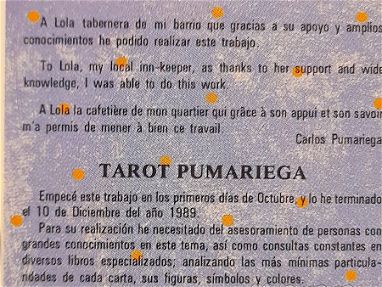 Tarot coleccion Pumariega - Carlos Pumariega (1990) - Img 68231245