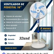Ventilador De Pedestal 16" (Marca EKO) - Img 56876779