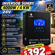 🔌 INVERSOR SUMRY 4000W / 4KW — 24V... - Img 57952376