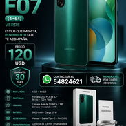 CELULAR GALAXY F07 (4+64) VERDE Nuevas en caja - Img 56337117