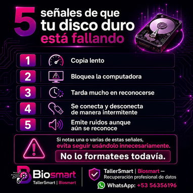 Recuperación de datos y reparación de discos duros - 2/4