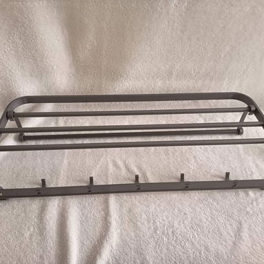 Toallero Plegable de Pared con Ganchos - Img 122263939