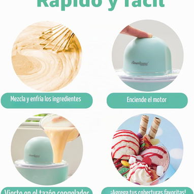 Máquina para Hacer Helados y Yogur Helado Casero - Práctica y Rápida - 3/6