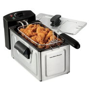 Hamilton Beach Freidora de 12 tazas de aceite/8 Tazas de alimentos 1500W. Capacidad de alimentos de tamaño familiar 🌐 - Img 56743831