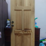 Vendo Puerta para Exterior de uso con Yale y sin Marco - Img 55081297