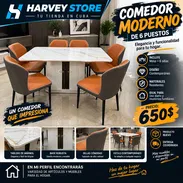Comedor de 6 puestos, moderno - Img 57697046